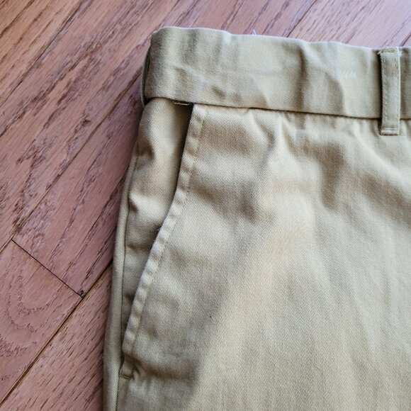 Peter Christian Mustard Flat Front Chinos MT22 - Picture 5 of 16